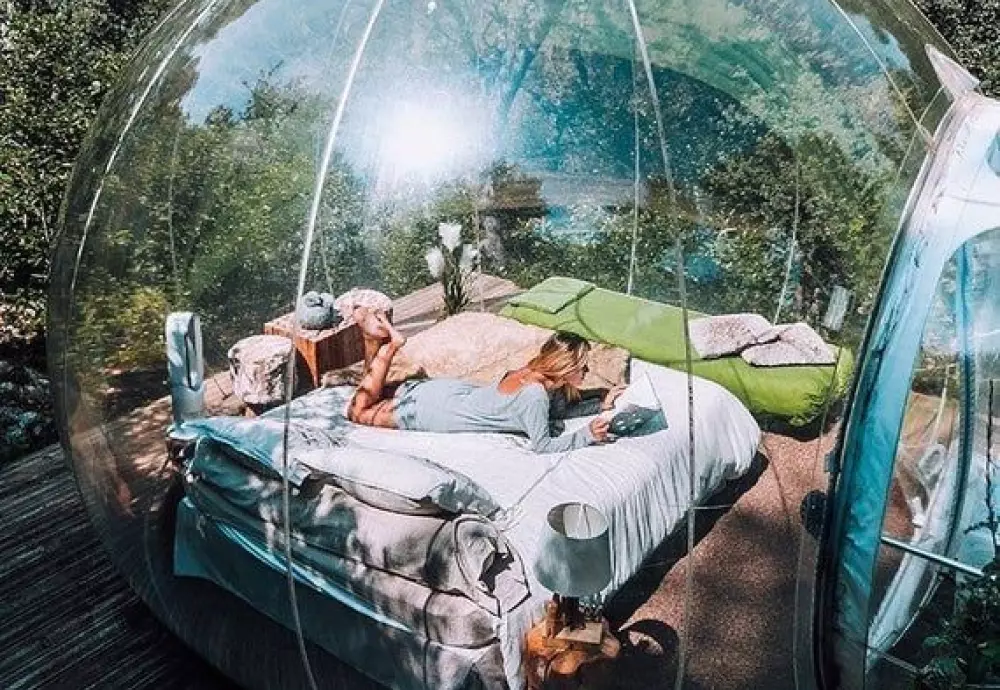 big transparent camping inflatable bubble tent